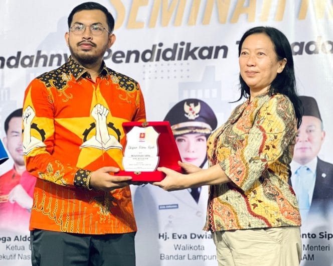 
Foto: Ketua Umum Eksekutif Nasional Liga Mahasiswa Nasional untuk Demokrasi (EN LMND) periode 2025–2027 Yoga Aldo Novensi