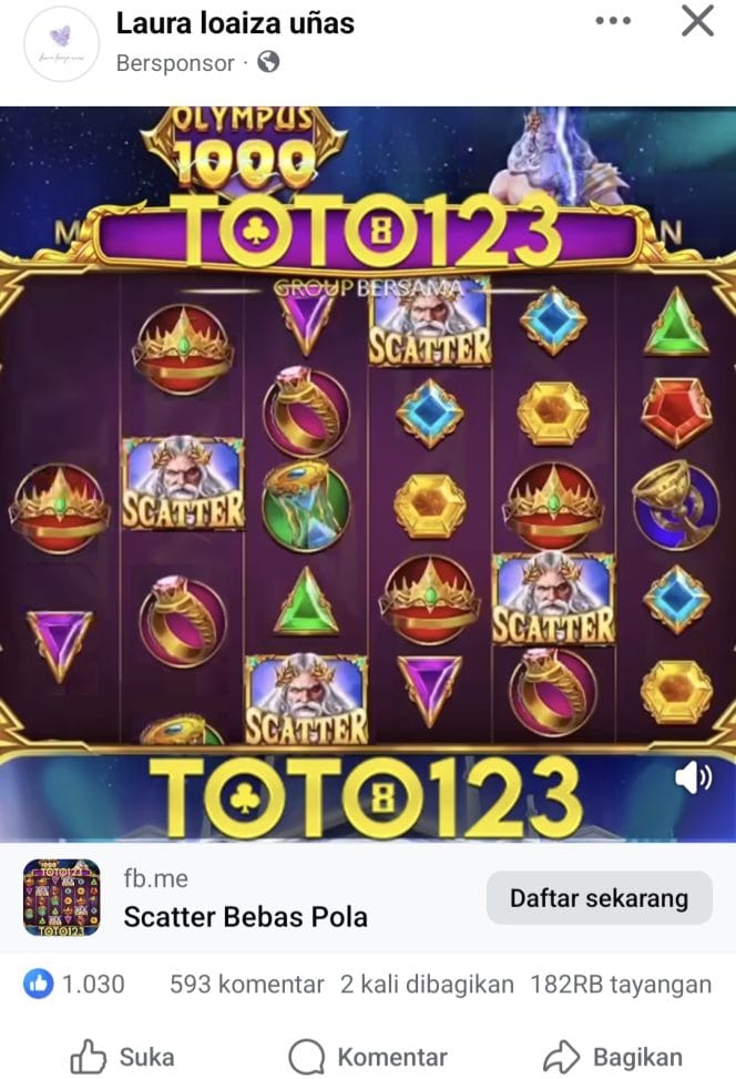 
Keterangan Foto : Judi online yang semakin menjamur di media sosial 7 September 2025