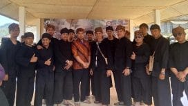 Keterangan foto: Eks Barisan Pemuda Adat Nusantara.