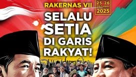 Keterangan foto : Rakernas VII Projo, Sabtu (11/10/2025)