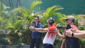 Keterangan foto : Jaksa Agung Republik Indonesia ST Burhanuddin secara resmi membuka Kejuaraan Menembak Jaksa Agung Cup 2025 yang diselenggarakan oleh Adhyaksa Shooting Club bekerja sama dengan Persatuan Jaksa Indonesia (PERSAJA) dan Pengurus Besar Persatuan Menembak dan Berburu Indonesia (PB Perbakin), Senin (14/10/2025)