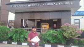 Kata Koalisi Gerakan Anti Korupsi Egi Hendrawan yang menjadi pelapor, Kamis 16 oktober 2025 di Jakarta.