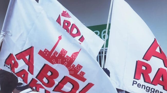 Keterangan foto : Relawan Abdi Rakyat, Selasa (28/10/2025)