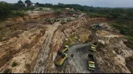 Foto/Dok: Tambang Galian C di Kabupaten Lebak