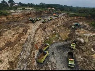 Foto/Dok: Tambang Galian C di Kabupaten Lebak