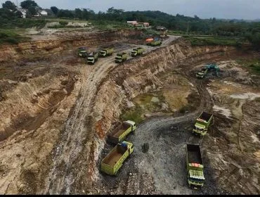 Foto/Dok: Tambang Galian C di Kabupaten Lebak