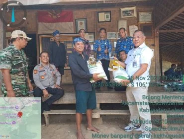 Bulog Lebak dan Pandeglang salurkan bantuan pangan