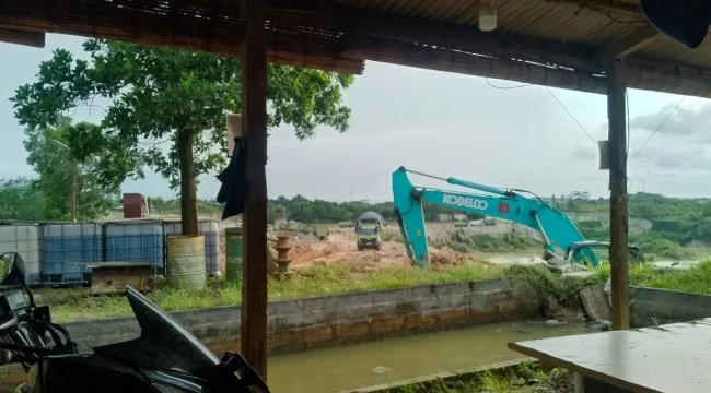 Foto/Dok: Aktivitas Galian C di Desa Pajagan, Kecamatan Sajira, Kabupaten Lebak, Banten.