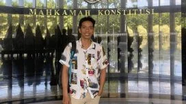 Wakil Bendahara PTSI Kaltim Irwan, perwakilan para pemohon kepada wartawan di Jakarta, Sabtu (22/11/2025.