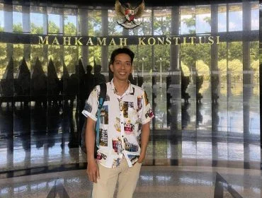 Wakil Bendahara PTSI Kaltim Irwan, perwakilan para pemohon kepada wartawan di Jakarta, Sabtu (22/11/2025.