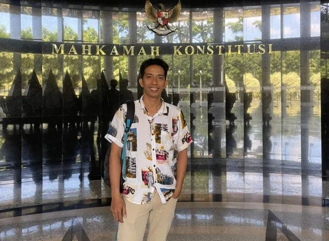 
Wakil Bendahara PTSI Kaltim Irwan, perwakilan para pemohon kepada wartawan di Jakarta, Sabtu (22/11/2025.