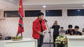 Keterangan foto: Ketua Dalam Negeri EN-LMND, Redho Balau.