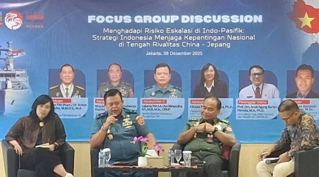 Universitas Pertahanan Republik Indonesia (Unhan RI) bekerja sama dengan Forum Sinologi Indonesia (FSI) menggelar Focus Group Discussion (FGD) bertajuk “Menghadapi Risiko Eskalasi di Indo-Pasifik