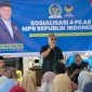 Menjaga Pilar Kebangsaan Anggota Dpr Ri Arif Rahman Melakukan Sosialisasi Empat Pilar Bersama Ibu-Ibu Pkk