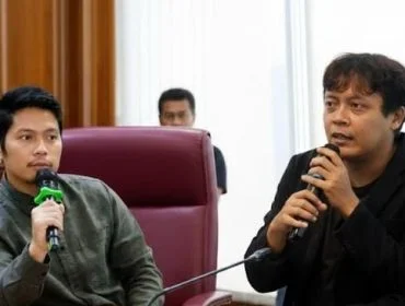 Keterangan foto : Dosen Komunikasi Politik Universitas Paramadina Erik Ardiyanto dan Dosen Ilmu Politik dan Pemerintahan Insan Praditya Anugrah, Kamis (25/12/2025)