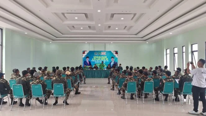 
Keterangan foto: Anggota DPR RI Sosialisasi Empat Pilar MPR RI di Kabupaten Lebak.