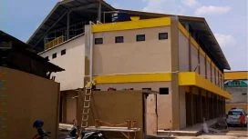 Foto: Bangunan JKB 007 Lokbin Bangun Nusa Cengkareng yang berlokasi Kel.Cengkareng Timur Kec. Cengkareng Jakarta Barat.