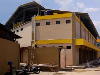 Foto: Bangunan JKB 007 Lokbin Bangun Nusa Cengkareng yang berlokasi Kel.Cengkareng Timur Kec. Cengkareng Jakarta Barat.