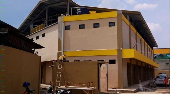 Foto: Bangunan JKB 007 Lokbin Bangun Nusa Cengkareng yang berlokasi Kel.Cengkareng Timur Kec. Cengkareng Jakarta Barat.