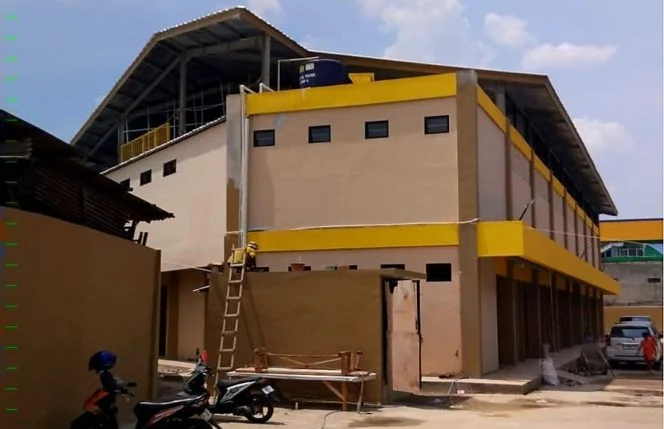 
Foto: Bangunan JKB 007 Lokbin Bangun Nusa Cengkareng yang berlokasi Kel.Cengkareng Timur Kec. Cengkareng Jakarta Barat.