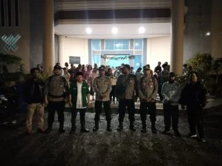 Keterangan foto: GP Ansor dan Banser Bersama Kepolisian Papua Barat Daya.