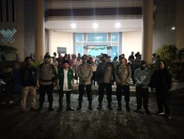 Keterangan foto: GP Ansor dan Banser Bersama Kepolisian Papua Barat Daya.
