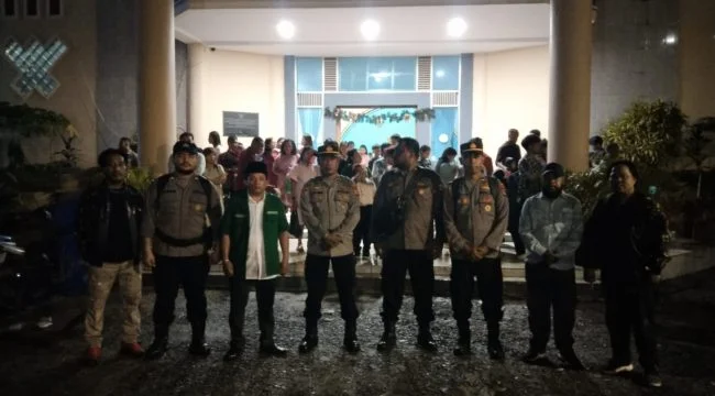 Keterangan foto: GP Ansor dan Banser Bersama Kepolisian Papua Barat Daya.