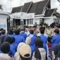 Tegas, Puluhan Mahasiswa Desak Pemkot Sukabumi Optimalkan Perda