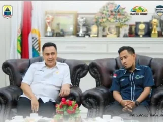 Keterangan foto: Aji Rosyad (kanan) Ketua Umum FWS, saat melakukan audiensi di Pemkab Lebak pada 17 Januari 2024 lalu (dok.istimewa)