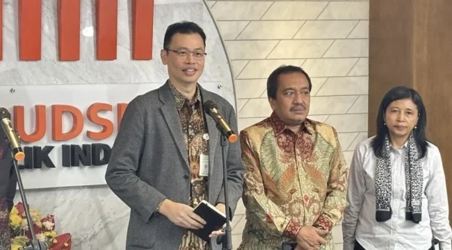 Keterangan foto : Sementara itu, Ketua Panitia Seleksi (Pansel) Ombudsman periode 2026-2031, Prof. Dr. Erwan Agus Purwanto, Kamis (16/4/2026)