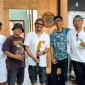 Reynold Efendy Sambangi Workshop Gitar Custom Widjoyono Di Kota Madiun