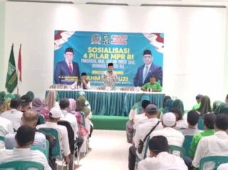 Sosialisasi Empat Pilar Kebangsaan MPR-DPR RI di Pandeglang.